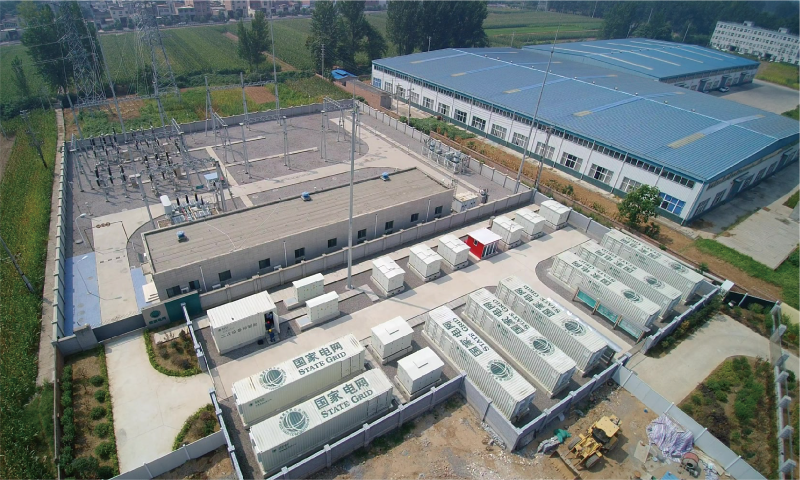 河南電網100兆瓦電池儲能示范工程